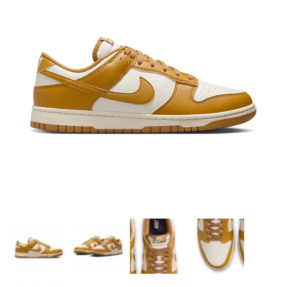 Nike Men’s Dunk Low — Wheat and White